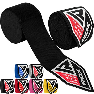 RDX Boxing Hand Wraps 4.5M Mexican Style Muay Thai Kickboxing BJJ Karate