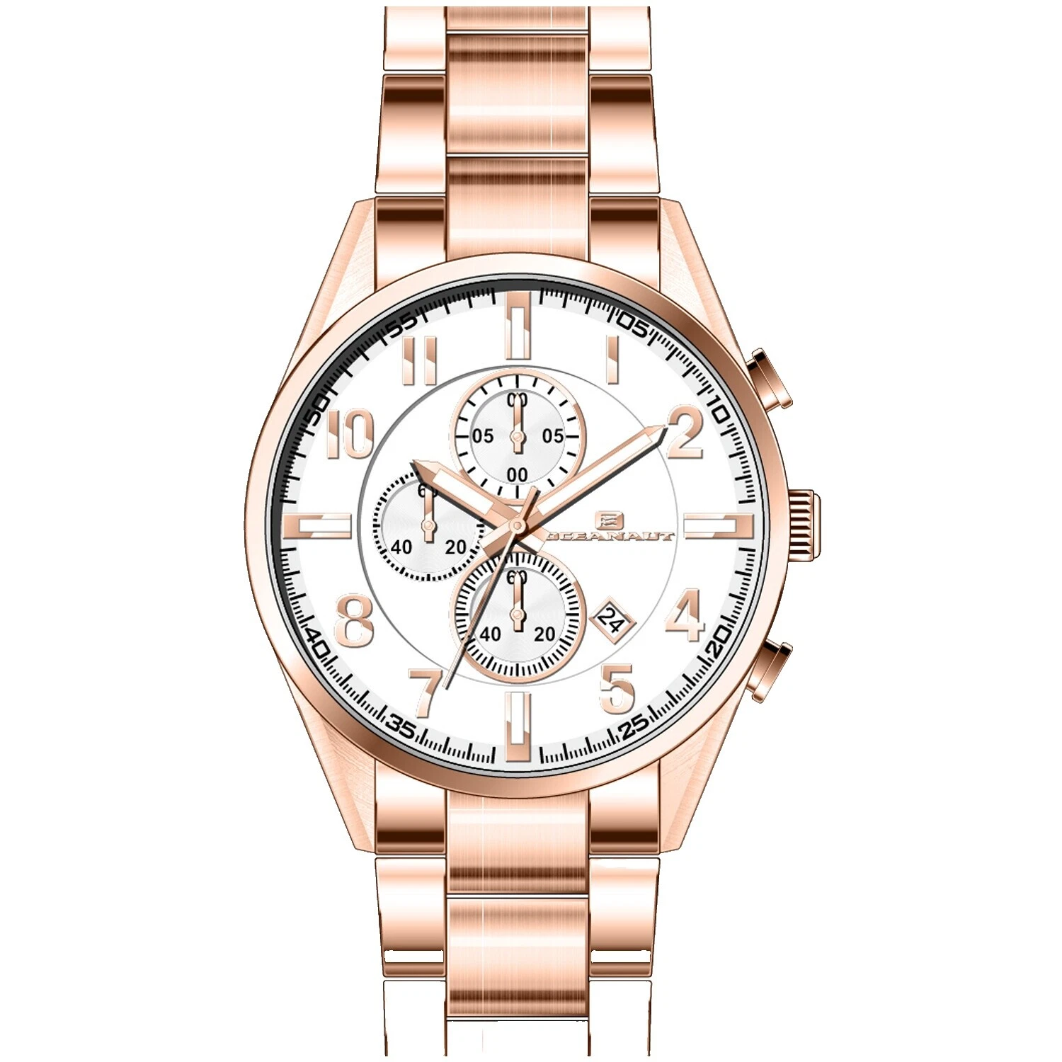 Stainless Steel Band Analog Wristwatches Oceanaut