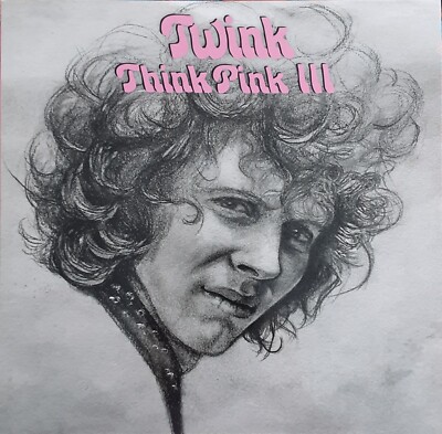 TWINK - 'THINK PINK 3' BRIGHT PINK VINYL LP LTD EDIT Vincebus Eruptum 2018