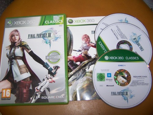 Final Fantasy XIII complet sur XBOX 360 - FR TTBE