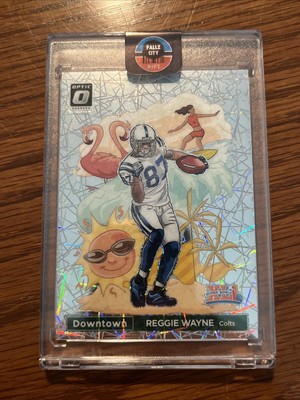 Reggie Wayne Donruss Downtown Super Bowl Colts