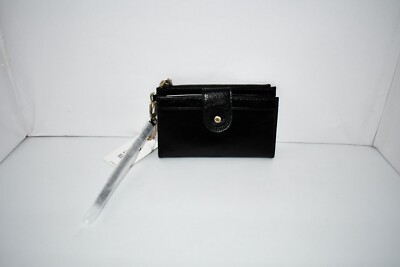 HOBO LEATHER KALI PHONE WALLET in Black #VI-32522BLK NWT Details: Leather Sandal