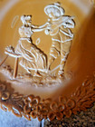 McKee Troubadour  or Serenade Chocolate Brown Glass Plate (8 In. DIA.)  — photo 5