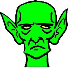 30 Custom Green Goblin Personalized Address Labels