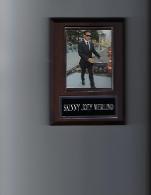 SKINNY JOEY MERLINO PLAQUE MAFIA ORGANIZED CRIME MOBSTER MOB | eBay