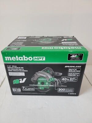 Metabo HPT C1807DAQ4M 18V MultiVolt Li-Ion 7-1/4'' Circular Saw (Tool Only) New