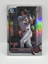 2022 Bowman Draft - Chrome Refractor #BDC-138 Andrew Pintar (RC)