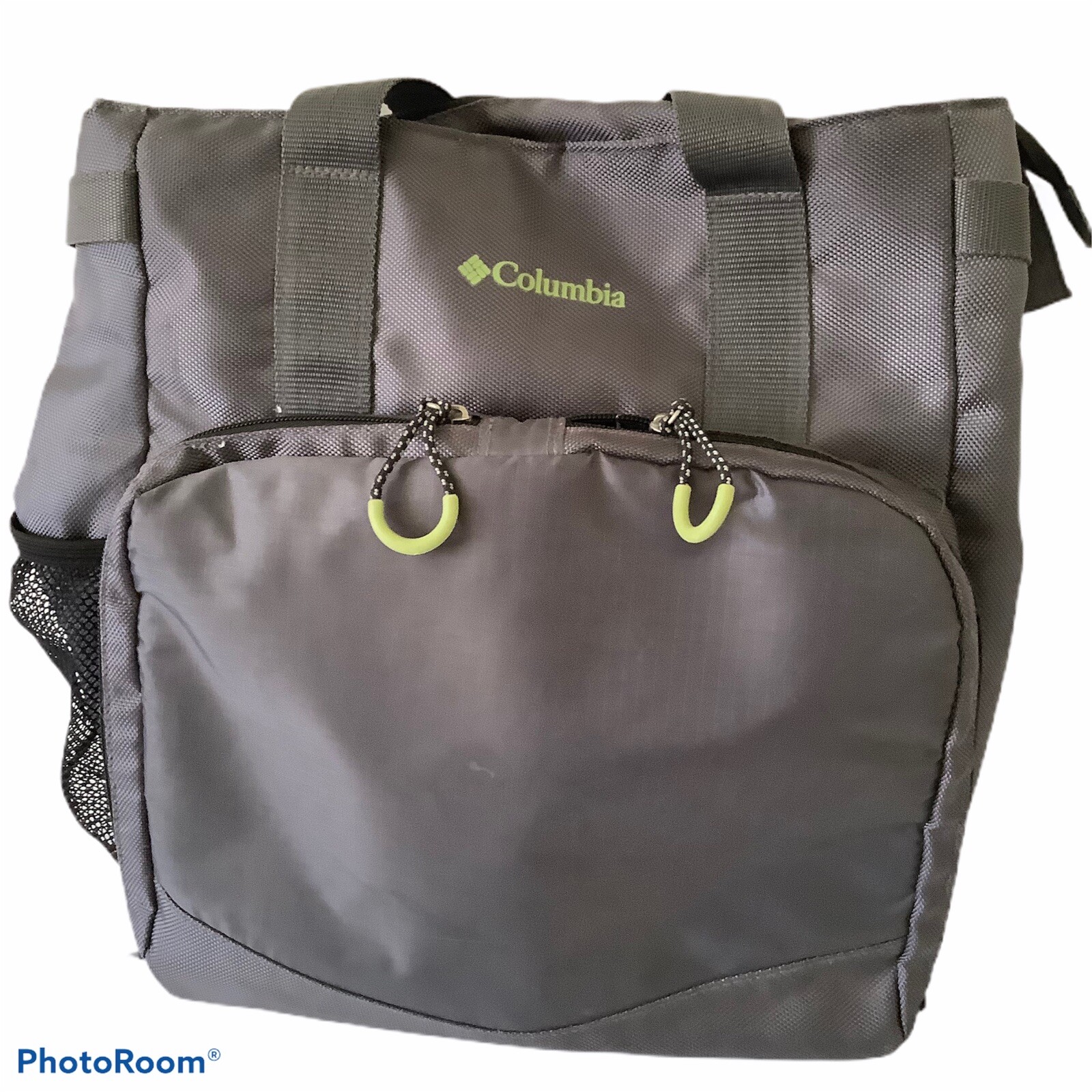 california innovations columbia summit rush diaper backpack in grey