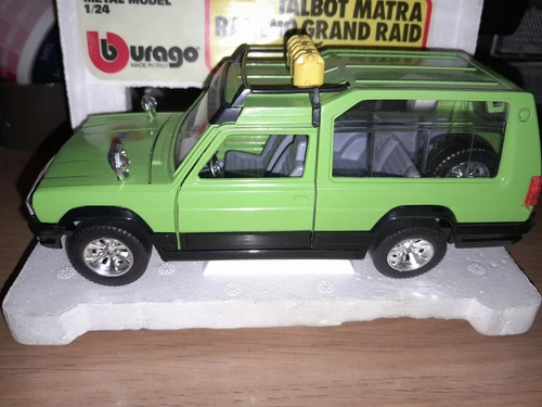 Burago 0171 Talbot Matra Rancho Grand Raid green boxed 1980 retro classic 1:24 - Picture 1 of 13