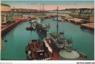 ANFP9-0899-29 - Brest - der Hafen De Guerre Und La Ville