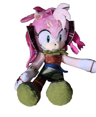 Sonic Prime Clip On Plüsch Schlüsselanhänger - Amy Rose