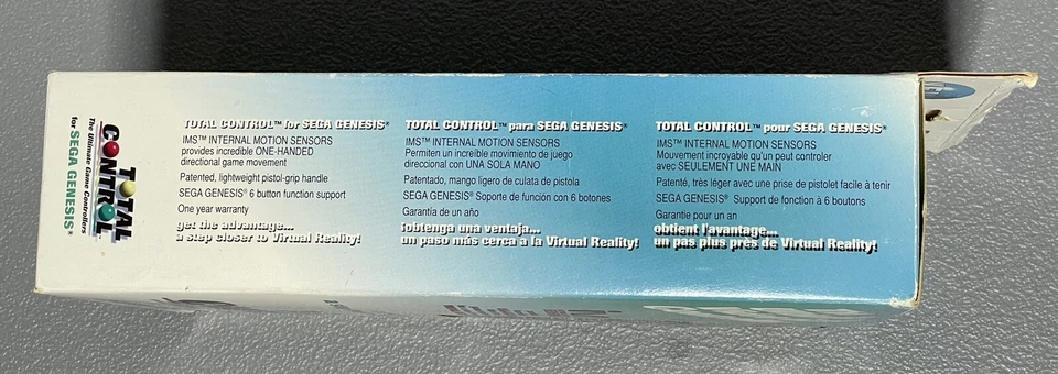 TOTAL CONTROL - 世嘉 Genesis 飞行杆 - 全新 - 罕见!!! — 第 4/4 张图片