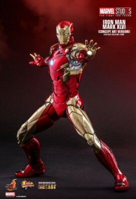 HOT TOYS 1/6 MMS489 IRON MAN MARK XLVI CONCEPT ART VERSION Marvel