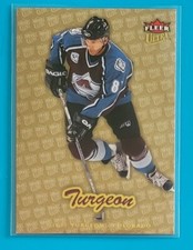 2006-07 Fleer Ultra Gold Medallion #53 Pierre Turgeon Colorado Avalanche Hockey 
