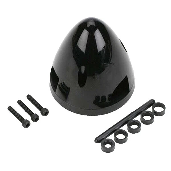 Negro Hobby RC Modelo Carrocería Spinners para Blade