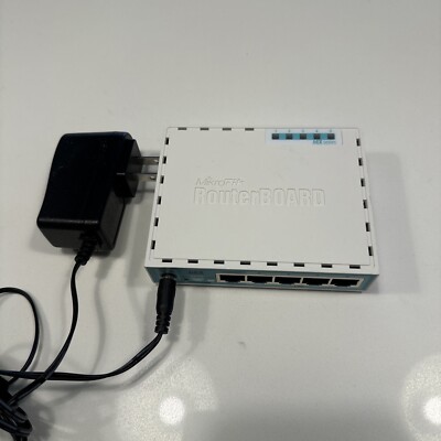 Mikrotik hEX Lite RB750r2 Router 5xLAN, 64Mb RAM, 850Mhz CPU Replace RB750