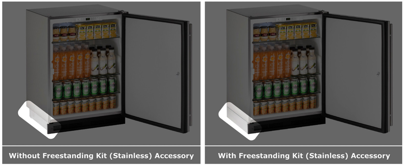 U-Line ULAFREESTANDS 24" Freestanding Kit for 24" Refrigerat