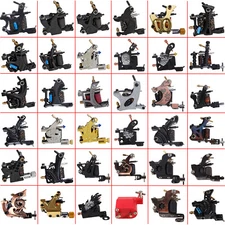 Surprise Box- 10pcs Mixed Tattoo Coil Machine Iron Frame 10 Wrap Coils Machine