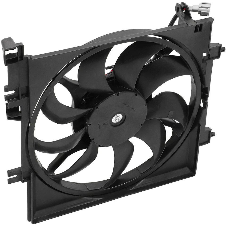 Electric Radiator Condenser Cooling Fan Assembly For 2008-2011 Subaru Impreza Foto 4 de 4