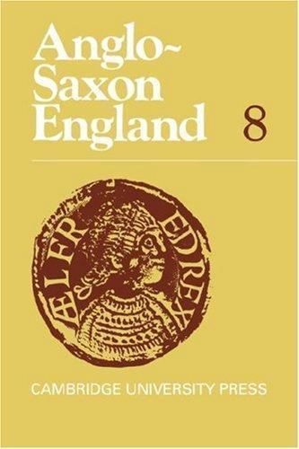 Anglo-Saxon England Clemoes Paperback Cambridge University Press Volume 8