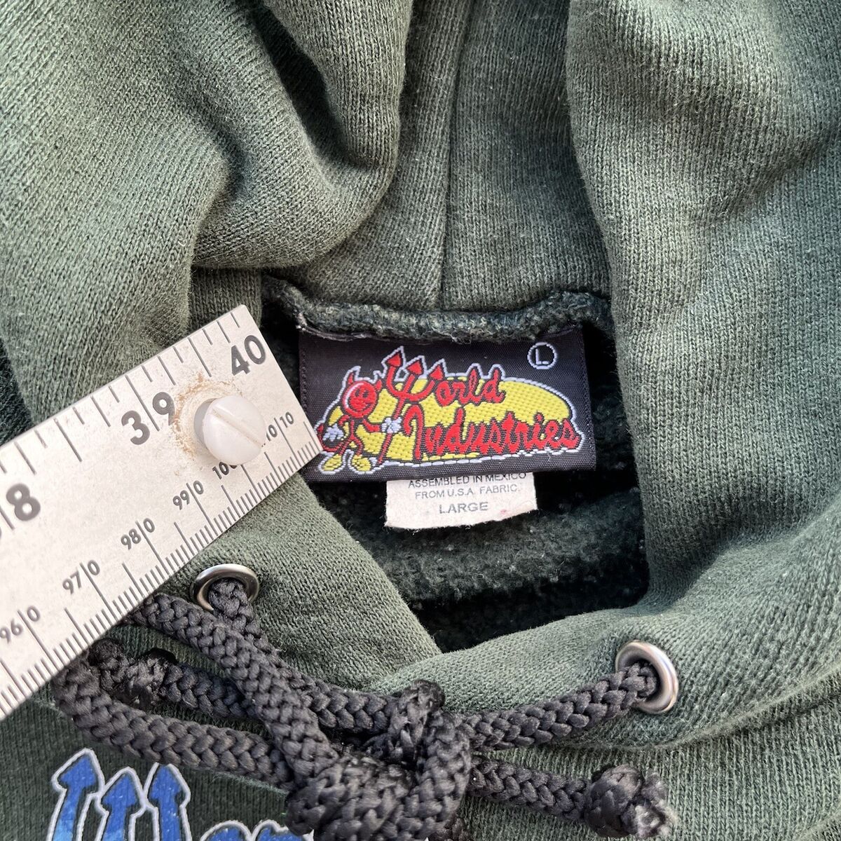 RARE VINTAGE WORLD INDUSTRIES HOODIE SIZE LARGE (GREEN) | eBay RARE VINTAGE WORLD INDUSTRIES HOODIE SIZE LARGE (GREEN) | eBay