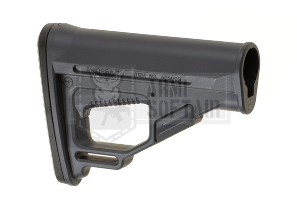Amoeba Calcio Modello Crane M4 Asg Pro Tactical Apt In Polimero Grigio Softair-image