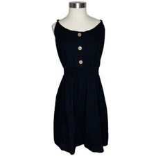 Shein Curve Women's Black Tank Dress Size 2XL 100% Cotton