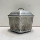 Century Silver Seal Hammer Cast Triangular Pot — photo 2