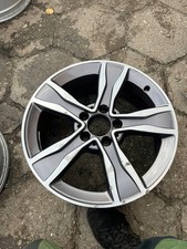 1x Alufelge 17 Zoll 7.0" 5x112 48 5ET Glanz Grau A2054010800 Mercedes-Benz Mg