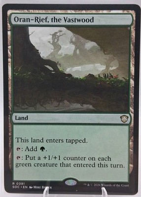 Oran-Rief, The Vastwood R 0391 Commander Secrets Of Strixhaven Near Mint MTG 