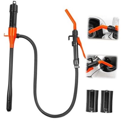 Electric Fuel Transfer Pump, 2.4 GPM Battery-Powered Fuel Pump,Portable Siphon