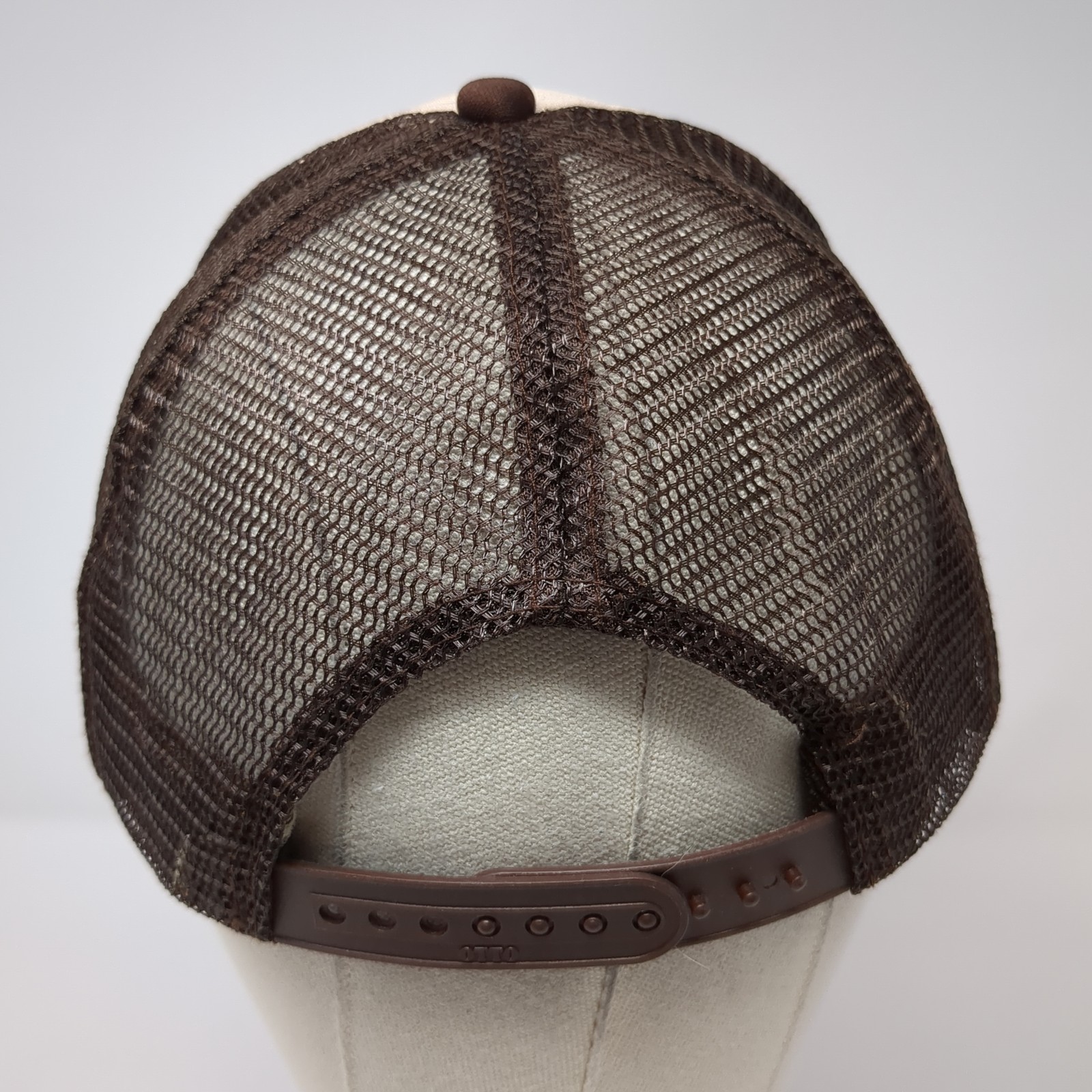 Moxie Java Snapback Trucker Cap Brown One Size Ad… - image 6