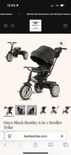 Bentley Trike piano schwarz Kinderwagen Sport Buggy Stroller Tricycle onyx black
