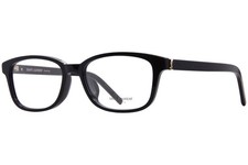 Saint Laurent SL M151/J 001 Eyeglasses Women's Black Full Rim Square Shape 52mm