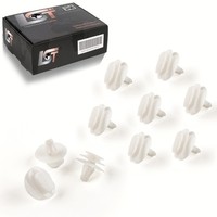 10X Seitenleisten Zierleisten Befestigung Clips FüR Renault Clio II / Megane II
