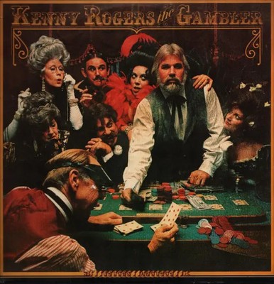 Kenny Rogers The Gambler NEAR MINT United Artists Records Vinyl LP