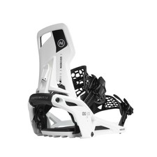 Nidecker OG Supermatic Snowboard Bindings, White, Large MY27