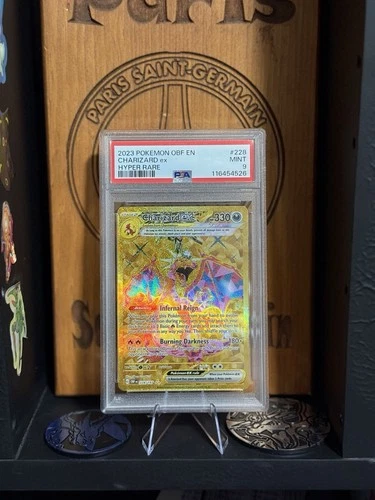 Charizard ex 228/197 SV03: Obsidian Flames Holo PSA 9