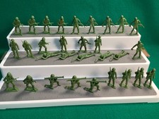 VINTAGE MPC 45MM LIGHT GREEN U.S. ARMY SOLDIERS LOT OF 30
