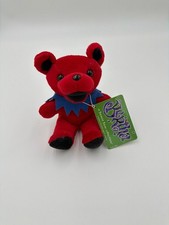 Grateful Dead Bertha Red Plush Beanie Bear 1997 Steven Smith