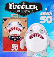Zuru Fuggler Jaws 50th Anniversary Plush Funny Ugly Monster - Genuine