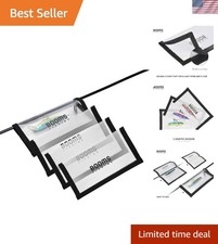 Fishing Lure Organizers - 4 Pack Clear PVC Hook Protectors for Bass Fishing