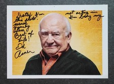 B734 Ed Asner Foto original signiert