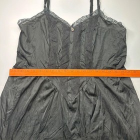 Priority One Womens Black Jumpsuit Strappy Sleeves Lace Pleated Size 26/28 USA