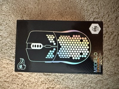 Glorious Model O Wireless Gaming Mouse, Wireless Optical, White