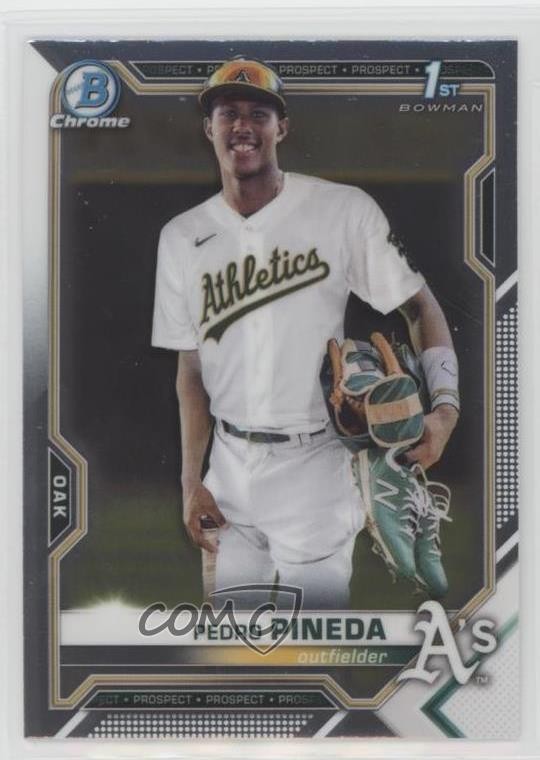 2021 Bowman Chrome Prospects Pedro Pineda #BCP-216 0s9t