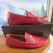 Gucci Driver Shoe Size G 09 Camelot Rosso.