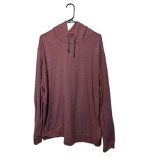 Rhoback Hoodie Mens 3XL Red Hesi Performance Pullover Sweatshirt Golf Stretch