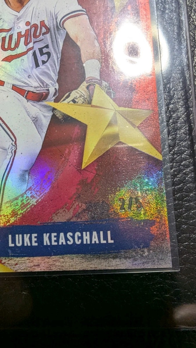 2025 Topps Stars of MLB #SMLB-70 Luke Keaschall Rookie Card RC Red