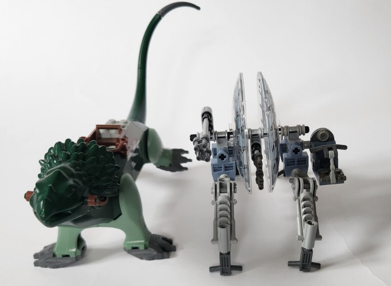 Lego Star Wars 7255 General Grievous Chase Complete NO Minifigures